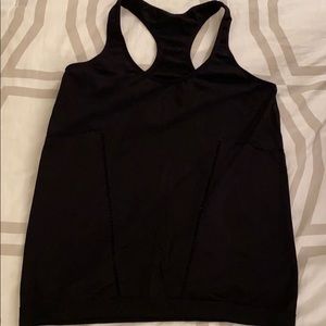Black Fabletics workout tank